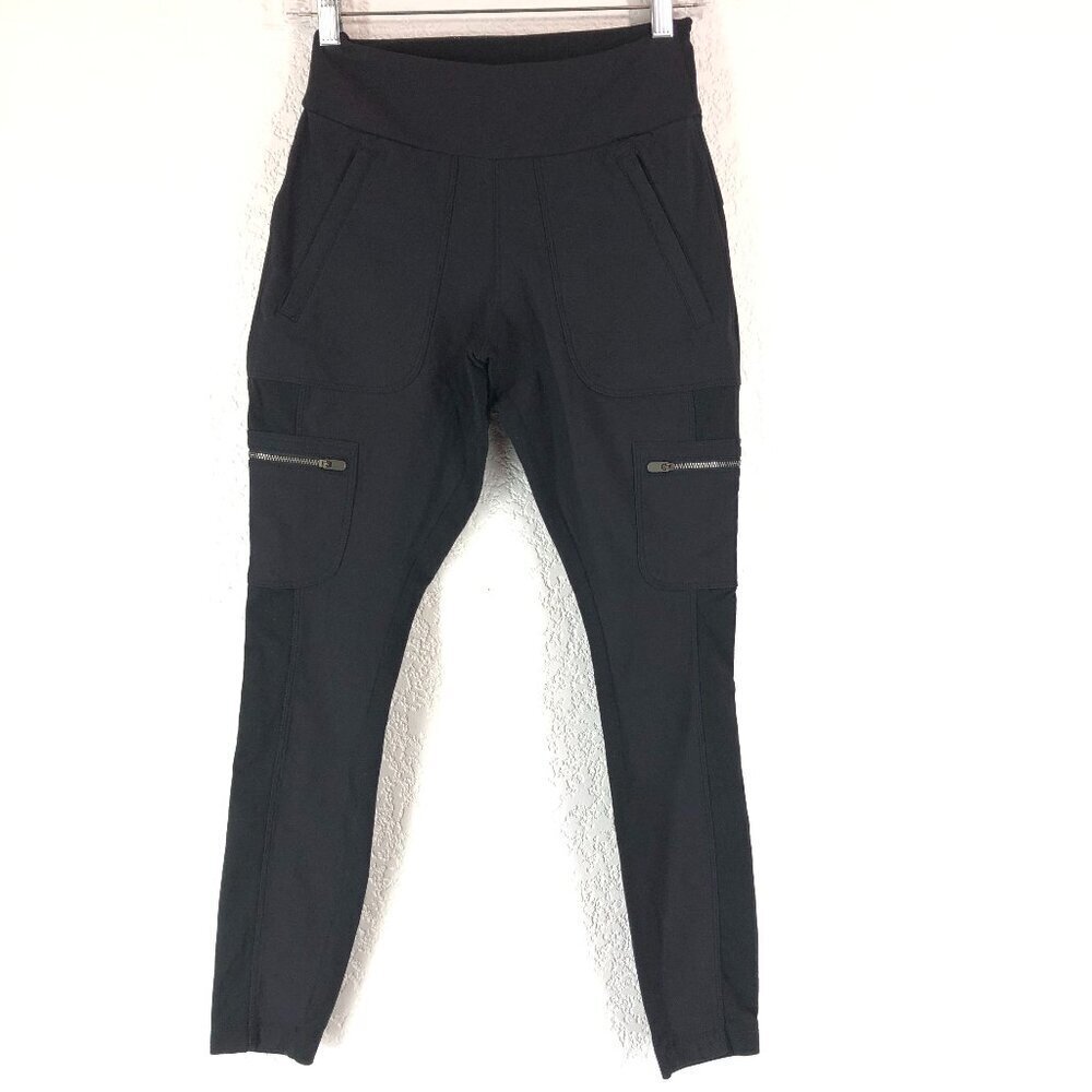 Athleta Black Highline Hybrid Cargo Pants Size 2P